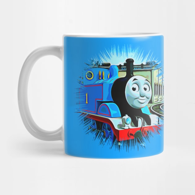 Thomas at Sheds BOOM by jsart2020